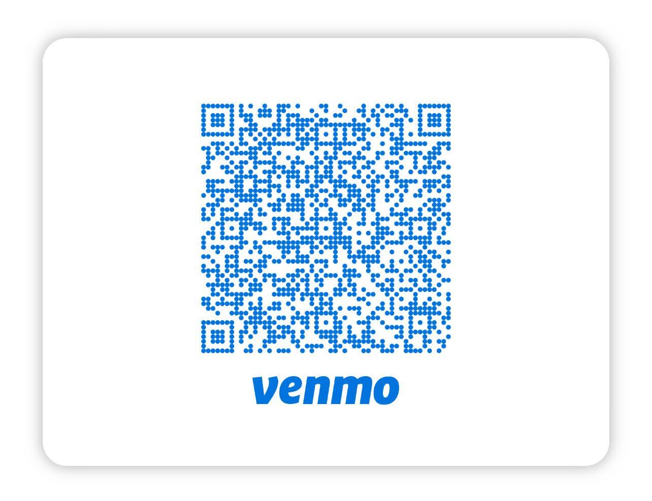 Venmo QR code